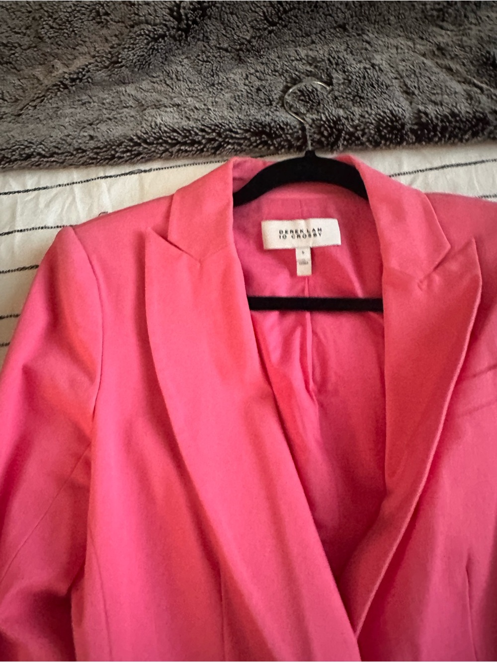 Derek Lam IO Crosby Pink Women's Blazer Jacket Size 6 - Picture 2 of 5
